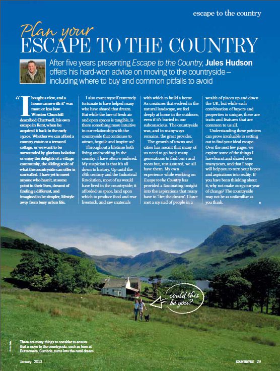 Escape to the Country - Countryfile magazine